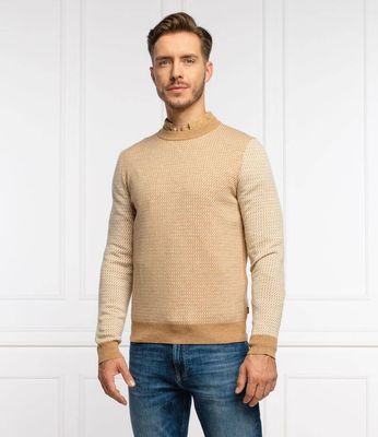 BOSS BLACK - Sweter męski ze sklepu: Gomez Fashion Store w kategorii: Swetry męskie - zdjęcie 874714-BD9-10338_BB215M000314262
