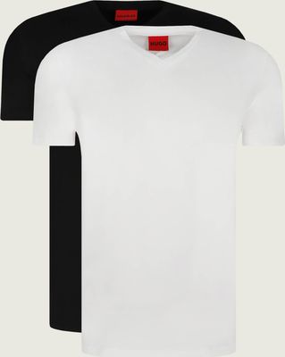T-shirt męski na wiosnę HUGO ze sklepu: Gomez Fashion Store w kategorii: T-shirty męskie - zdjęcie 874714-BD9-10338_BU215M000166960
