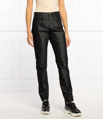 Jeansy damskie w miejskim stylu casual Emporio Armani ze sklepu: Gomez Fashion Store w kategorii: Jeansy damskie - zdjęcie 874714-BD9-10338_EA215W000029500