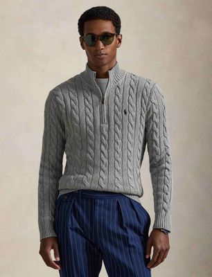 Sweter męski casual Polo Ralph Lauren ze sklepu: Gomez Fashion Store w kategorii: Swetry męskie - zdjęcie 874714-BD9-10338_PR215M000029B78