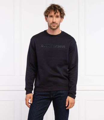 Bluza męska w stylu młodzieżowym Emporio Armani ze sklepu: Gomez Fashion Store w kategorii: Bluzy męskie - zdjęcie 874714-BD9-10338_EA215M000153F61