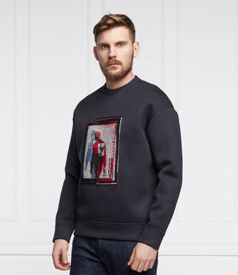 Bluza męska młodzieżowa Emporio Armani ze sklepu: Gomez Fashion Store w kategorii: Bluzy męskie - zdjęcie 874714-BD9-10338_EA215M000155F63