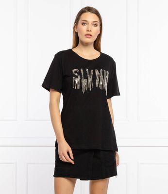 Bluzka damska na wiosnę młodzieżowa SILVIAN HEACH ze sklepu: Gomez Fashion Store w kategorii: Bluzki damskie - zdjęcie 874714-BD9-10338_SH215W000017103