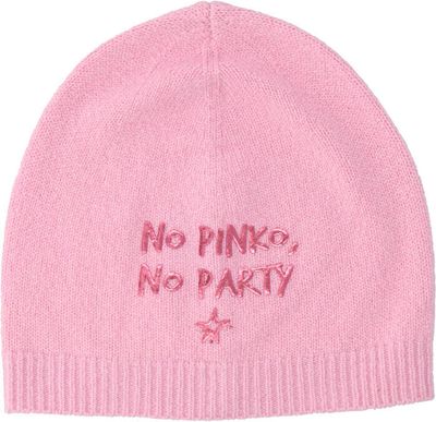 Czapka zimowa damska Pinko ze sklepu: Gomez Fashion Store w kategorii: Czapki zimowe damskie - zdjęcie 874714-BD9-10338_PI215W000288490