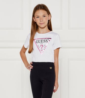 Guess - Bluzka dziewczęca na lato ze sklepu: Gomez Fashion Store w kategorii: Bluzki dziewczęce