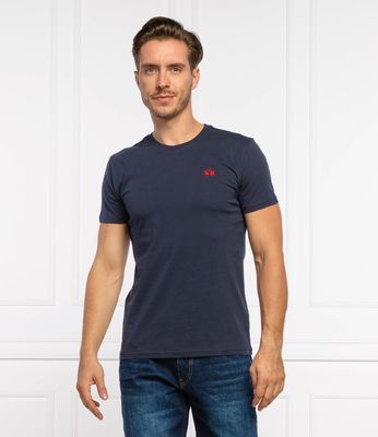 T-shirt męski casual na wiosnę La Martina ze sklepu: Gomez Fashion Store w kategorii: T-shirty męskie - zdjęcie 874714-BD9-10338_LR215M000001717