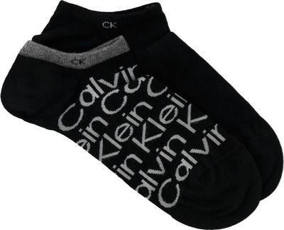 Skarpetki damskie w abstrakcyjnym wzorze Calvin Klein ze sklepu: Gomez Fashion Store w kategorii: Skarpetki damskie - zdjęcie 874714-BD9-10338_CK215M000166001