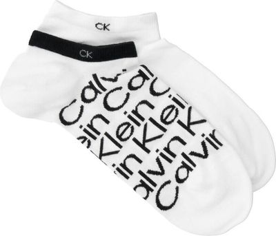 Skarpetki damskie z napisem Calvin Klein ze sklepu: Gomez Fashion Store w kategorii: Skarpetki damskie - zdjęcie 874714-BD9-10338_CK215M000166002