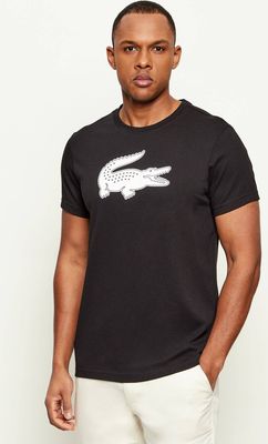 Lacoste - T-shirt męski na wiosnę ze sklepu: Gomez Fashion Store w kategorii: T-shirty męskie - zdjęcie 874714-BD9-10338_LA215M000014258
