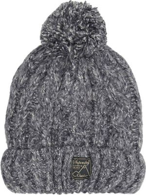 Czapka zimowa damska Superdry ze sklepu: Gomez Fashion Store w kategorii: Czapki zimowe damskie - zdjęcie 874714-BD9-10338_SD215W000025168