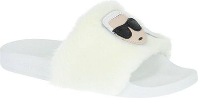 Klapki damskie letnie Karl Lagerfeld ze sklepu: Gomez Fashion Store w kategorii: Klapki damskie - zdjęcie 874714-BD9-10338_KL215W000199808
