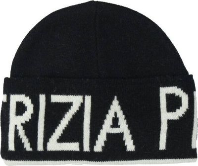 Czapka zimowa damska Patrizia Pepe ze sklepu: Gomez Fashion Store w kategorii: Czapki zimowe damskie - zdjęcie 874714-BD9-10338_PK215W000036047
