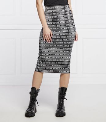 Spódnica HUGO ze sklepu: Gomez Fashion Store w kategorii: Spódnice - zdjęcie 874714-BD9-10338_BU221W000046972