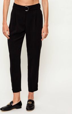 BOSS BLACK - Spodnie damskie casualowe ze sklepu: Gomez Fashion Store w kategorii: Spodnie damskie - zdjęcie 874714-BD9-10338_BB221W000022001