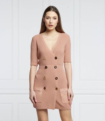 Sukienka casual Elisabetta Franchi ze sklepu: Gomez Fashion Store w kategorii: Sukienki - zdjęcie 874714-BD9-10338_EF221W000027614