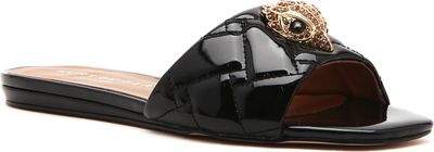 Klapki damskie letnie Kurt Geiger ze sklepu: Gomez Fashion Store w kategorii: Klapki damskie - zdjęcie 874714-BD9-10338_KG221W000001001