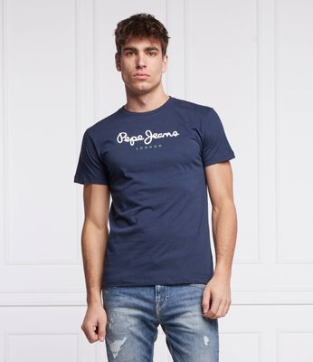 Pepe Jeans London - T-shirt męski na wiosnę ze sklepu: Gomez Fashion Store w kategorii: T-shirty męskie - zdjęcie 874714-BD9-10338_PJ221M000044595