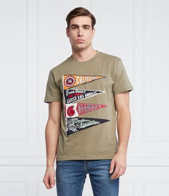 T-shirt męski wiosenny Guess ze sklepu: Gomez Fashion Store w kategorii: T-shirty męskie - zdjęcie 874714-BD9-10338_GJ221M000034I16