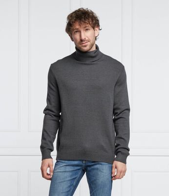 Guess - Sweter męski casualowy ze sklepu: Gomez Fashion Store w kategorii: Swetry męskie - zdjęcie 874714-BD9-10338_GJ221M000060J24