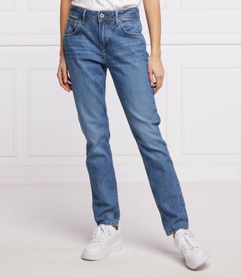 Jeansy damskie na wiosnę Pepe Jeans London ze sklepu: Gomez Fashion Store w kategorii: Jeansy damskie - zdjęcie 874714-BD9-10338_PJ221W000015010