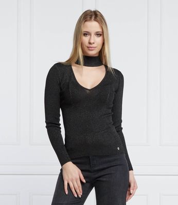 Bluzka damska Guess ze sklepu: Gomez Fashion Store w kategorii: Bluzki damskie - zdjęcie 874714-BD9-10338_GJ221W000019487