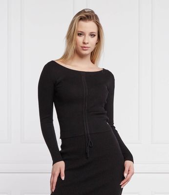 Guess - Bluzka damska ze sklepu: Gomez Fashion Store w kategorii: Bluzki damskie - zdjęcie 874714-BD9-10338_GJ221W000098058