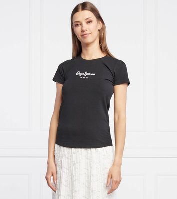 Pepe Jeans London - Bluzka damska na lato ze sklepu: Gomez Fashion Store w kategorii: Bluzki damskie - zdjęcie 874714-BD9-10338_PJ221W000097999