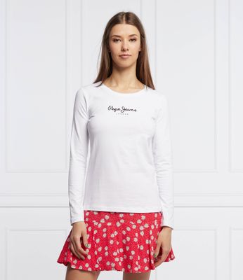 Pepe Jeans London - Bluzka damska casual ze sklepu: Gomez Fashion Store w kategorii: Bluzki damskie - zdjęcie 874714-BD9-10338_PJ221W000098800