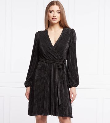 Sukienka trapezowa jesienna DKNY ze sklepu: Gomez Fashion Store w kategorii: Sukienki - zdjęcie 874714-BD9-10338_DK221W000051051