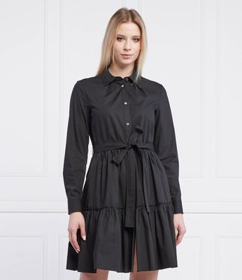 Sukienka trapezowa Red Valentino ze sklepu: Gomez Fashion Store w kategorii: Sukienki - zdjęcie 874714-BD9-10338_RV221W000018014