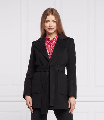 Płaszcz damski casualowy Max & Co. ze sklepu: Gomez Fashion Store w kategorii: Płaszcze damskie - zdjęcie 874714-BD9-10338_MX221W000003168