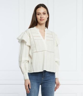 Bluzka damska elegancka Twinset ze sklepu: Gomez Fashion Store w kategorii: Bluzki damskie - zdjęcie 874714-BD9-10338_TS221W000008A55