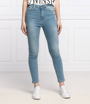 Twinset - Jeansy damskie na wiosnę ze sklepu: Gomez Fashion Store w kategorii: Jeansy damskie - zdjęcie 874714-BD9-10338_TS221W000107532