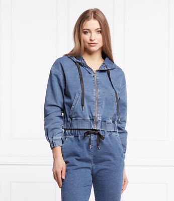 Kurtka damska wiosenna Liu Jo Sport ze sklepu: Gomez Fashion Store w kategorii: Kurtki damskie - zdjęcie 874714-BD9-10338_LS221W000075226