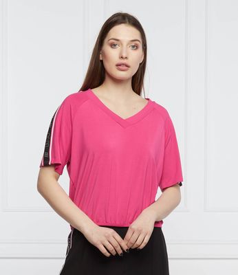 Bluzka damska casual Liu Jo Sport ze sklepu: Gomez Fashion Store w kategorii: Bluzki damskie - zdjęcie 874714-BD9-10338_LS221W000089823