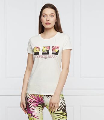 Bluzka damska Liu Jo Sport ze sklepu: Gomez Fashion Store w kategorii: Bluzki damskie - zdjęcie 874714-BD9-10338_LS221W000092236