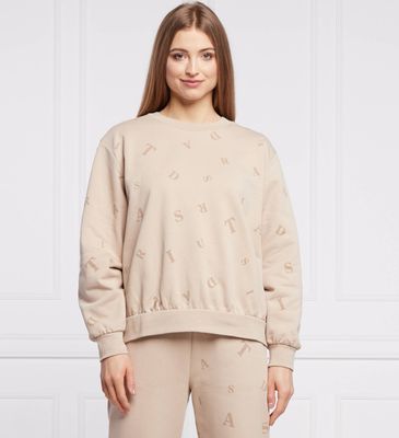Bluza damska wiosenna jesienna Trussardi ze sklepu: Gomez Fashion Store w kategorii: Bluzy damskie - zdjęcie 874714-BD9-10338_TJ221W000007323