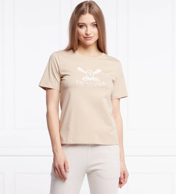 Bluzka damska na wiosnę Trussardi ze sklepu: Gomez Fashion Store w kategorii: Bluzki damskie - zdjęcie 874714-BD9-10338_TJ221W000024323