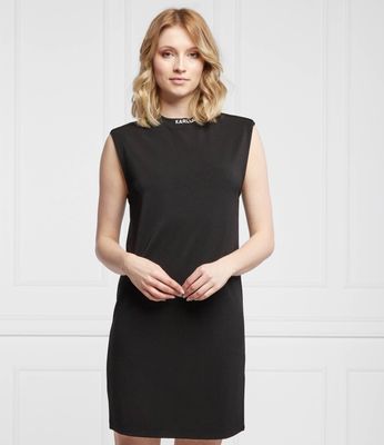 Sukienka casual dopasowana Karl Lagerfeld ze sklepu: Gomez Fashion Store w kategorii: Sukienki - zdjęcie 874714-BD9-10338_KL221W000181666