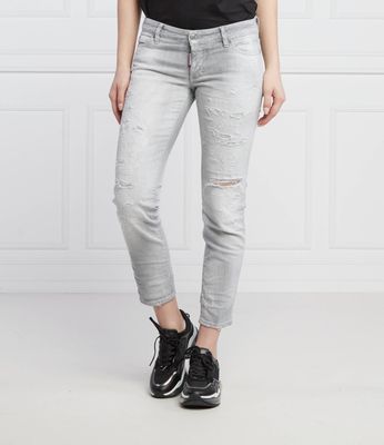 Dsquared2 - Jeansy damskie casual ze sklepu: Gomez Fashion Store w kategorii: Jeansy damskie - zdjęcie 874714-BD9-10338_DQ221W000019852