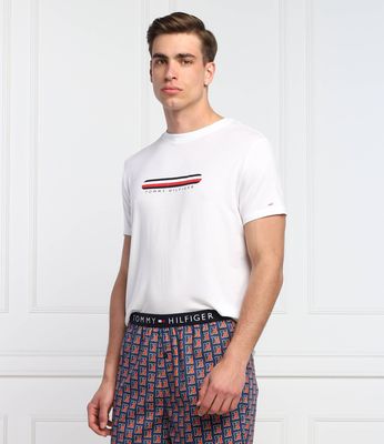 T-shirt męski w stylu młodzieżowym Tommy Hilfiger ze sklepu: Gomez Fashion Store w kategorii: T-shirty męskie - zdjęcie 874714-BD9-10338_TU222M000044D96