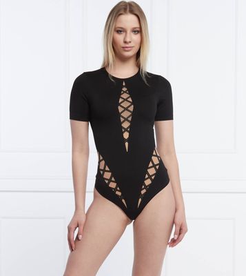 Body damskie w nadruki casual Wolford ze sklepu: Gomez Fashion Store w kategorii: Body damskie - zdjęcie 874714-BD9-10338_WF222W000013005