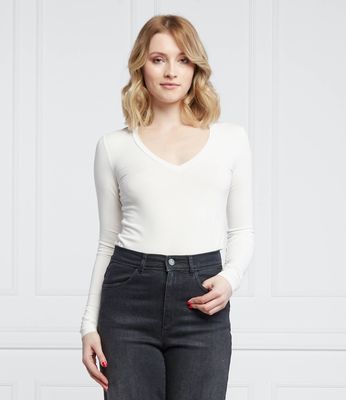 Bluzka damska casual Patrizia Pepe ze sklepu: Gomez Fashion Store w kategorii: Bluzki damskie - zdjęcie 874714-BD9-10338_PK221W000088074