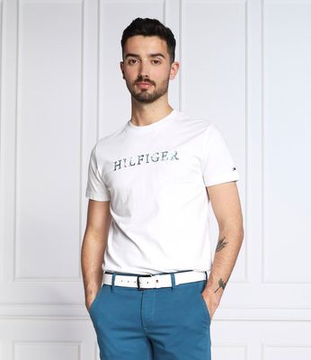 Tommy Hilfiger - T-shirt męski ze sklepu: Gomez Fashion Store w kategorii: T-shirty męskie - zdjęcie 874714-BD9-10338_TH222M000087D96