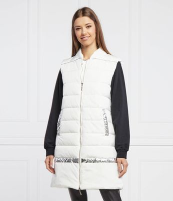 Kamizelka damska Liu Jo Sport ze sklepu: Gomez Fashion Store w kategorii: Kamizelki damskie - zdjęcie 874714-BD9-10338_LS221W000048189