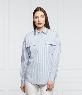 Koszula damska elegancka Liu Jo ze sklepu: Gomez Fashion Store w kategorii: Koszule damskie - zdjęcie 874714-BD9-10338_LC222W000080K89