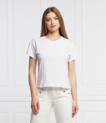 Bluzka damska casual Liu Jo ze sklepu: Gomez Fashion Store w kategorii: Bluzki damskie - zdjęcie 874714-BD9-10338_LC222W000094001