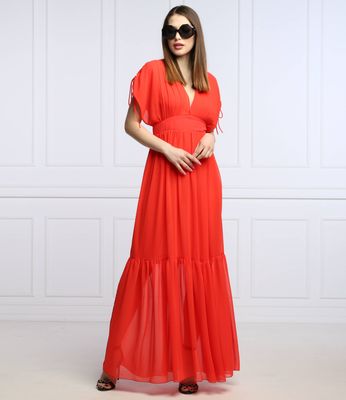 Sukienka trapezowa elegancka Liu Jo ze sklepu: Gomez Fashion Store w kategorii: Sukienki - zdjęcie 874714-BD9-10338_LC222W000135568