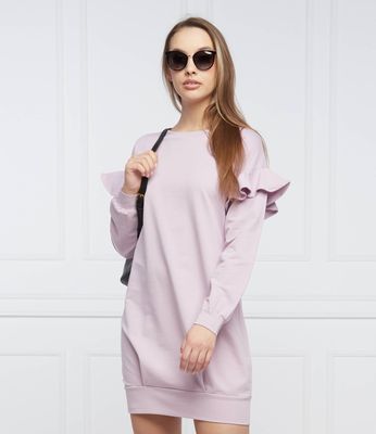 Liu Jo Rose - Sukienka na wiosnę ze sklepu: Gomez Fashion Store w kategorii: Sukienki - zdjęcie 874714-BD9-10338_LO222W000010020