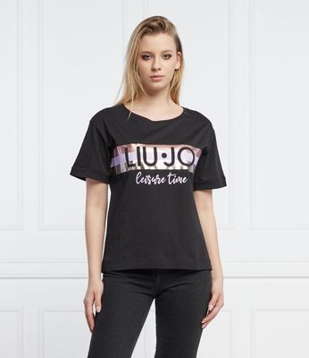 Bluzka damska na wiosnę Liu Jo Rose ze sklepu: Gomez Fashion Store w kategorii: Bluzki damskie - zdjęcie 874714-BD9-10338_LO222W000022222